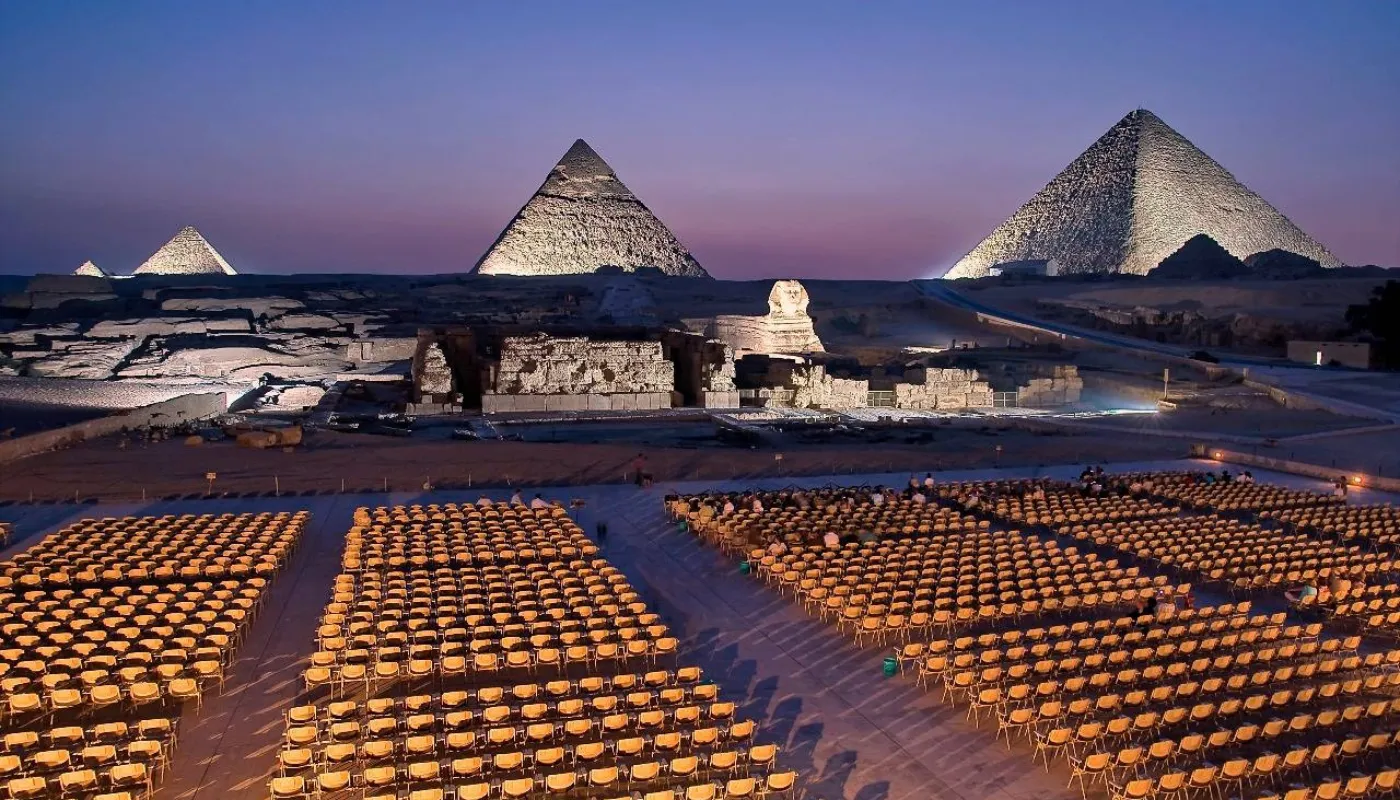Giza Pyramids Sound and Light Show (1)